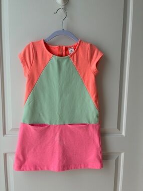 Carter's Girls Colorblock Dress-4T
